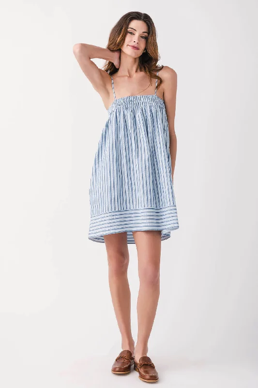  By Together Kandace Striped Spaghetti Strap Mini Dress