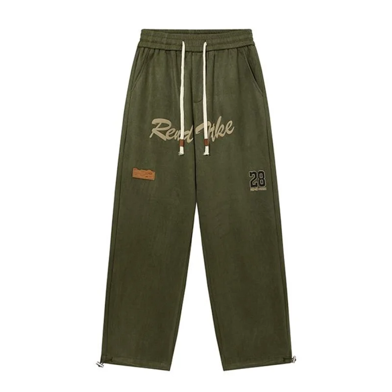 American Retro Street Drawstring Sweatpants