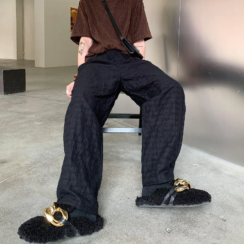 Loose Straight Casual Pants