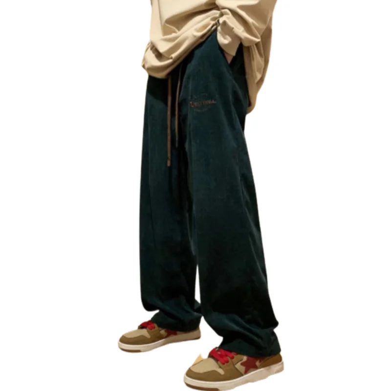 Solid Color Drawstring Sweatpants