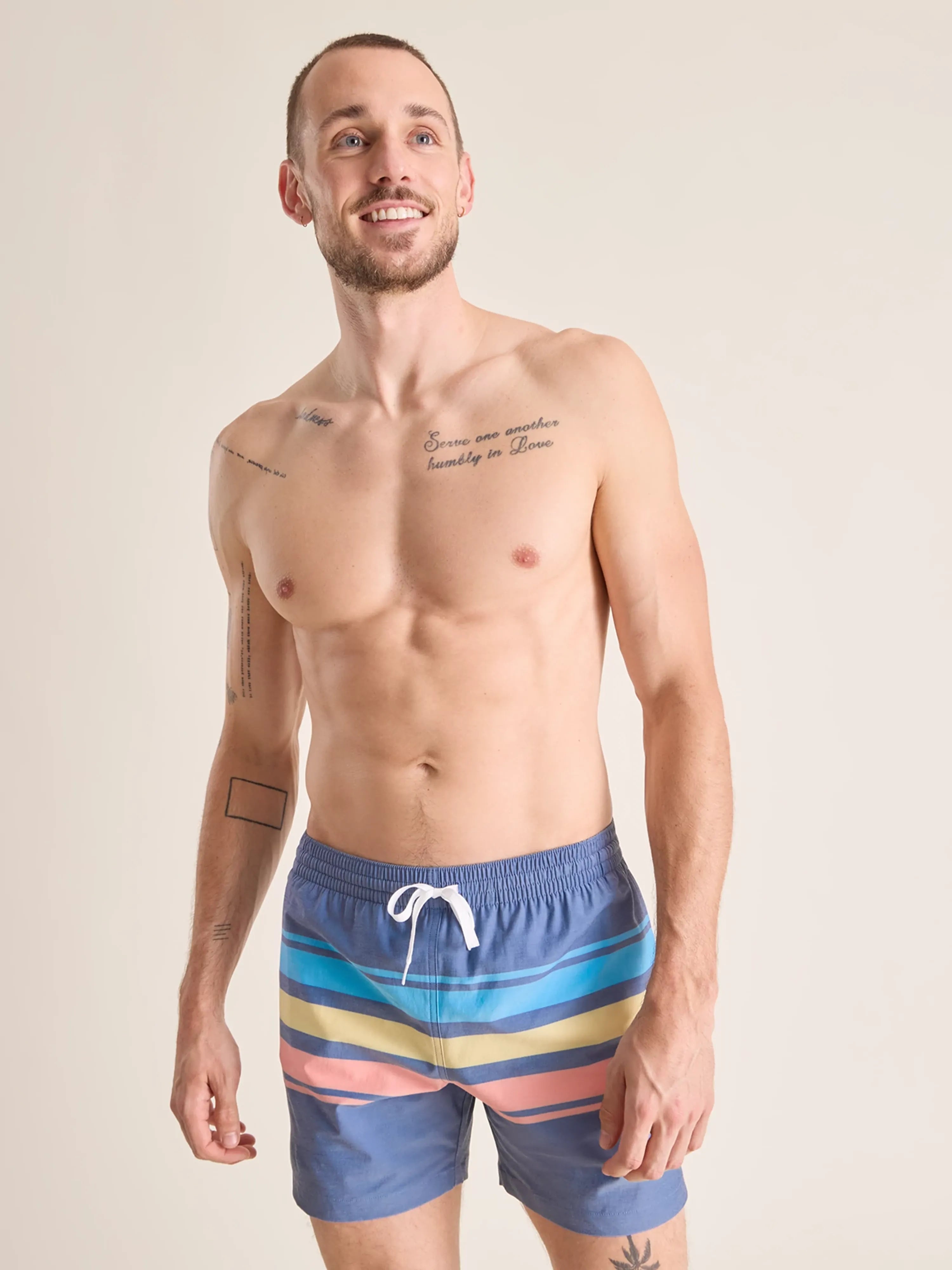 The Retro Sets 5.5" (Faded Classic Swim Trunk)