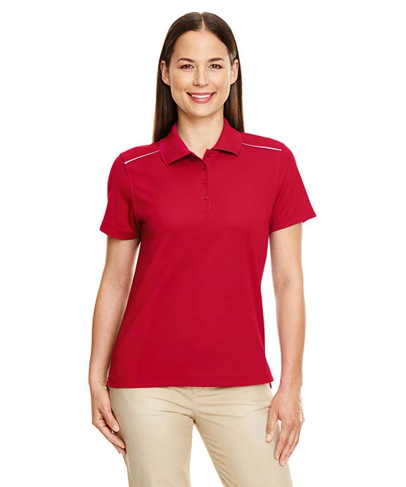 78181R - Core 365 Ladies Radiant Performance Piqué Polo Shirt | Classic Red