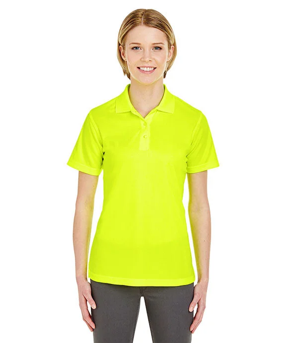 8210L - UltraClub Ladies Cool & Dry Mesh Piqué Polo Shirt | Bright Yellow