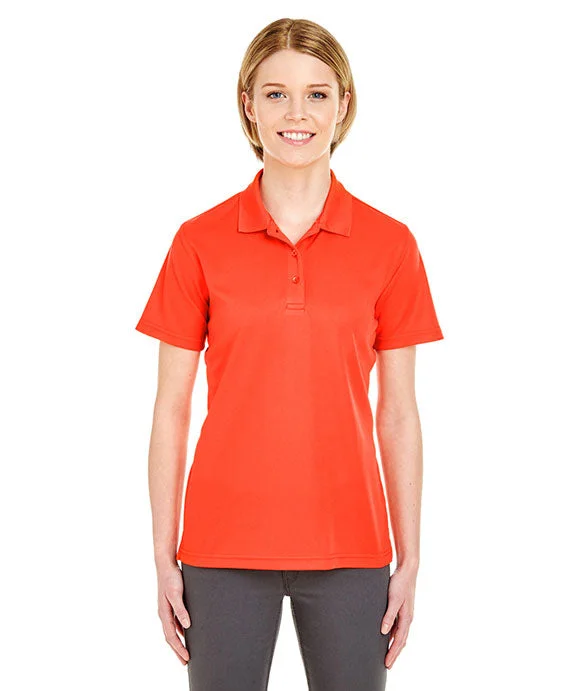 8210L - UltraClub Ladies Cool & Dry Mesh Piqué Polo Shirt | Orange