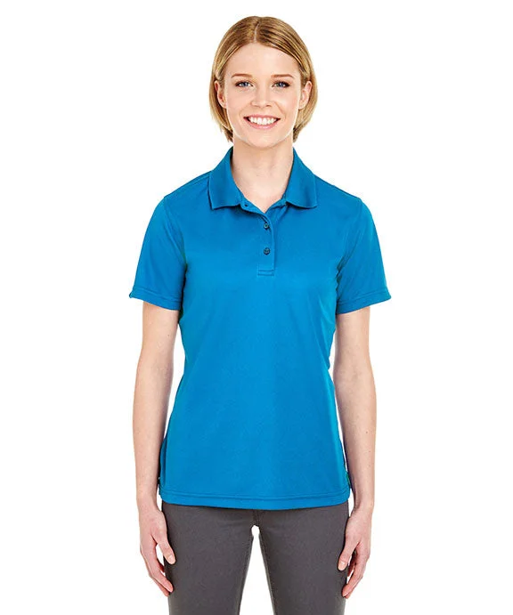 8210L - UltraClub Ladies Cool & Dry Mesh Piqué Polo Shirt | Pacific Blue