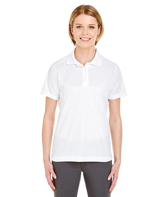 8210L - UltraClub Ladies Cool & Dry Mesh Piqué Polo Shirt | White