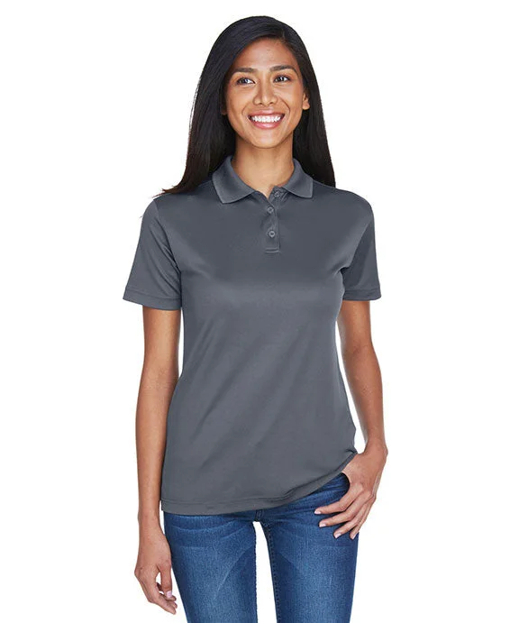 8404 - UltraClub Ladies Cool & Dry Sport Polo Shirt | Charcoal