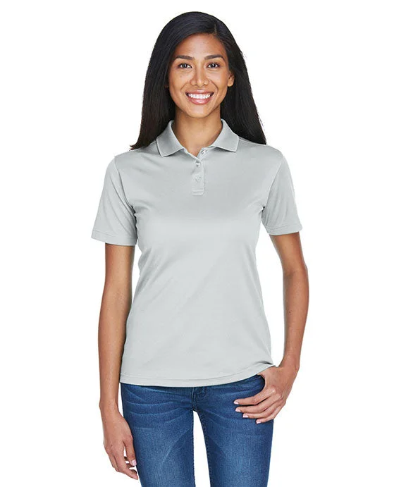 8404 - UltraClub Ladies Cool & Dry Sport Polo Shirt | Grey