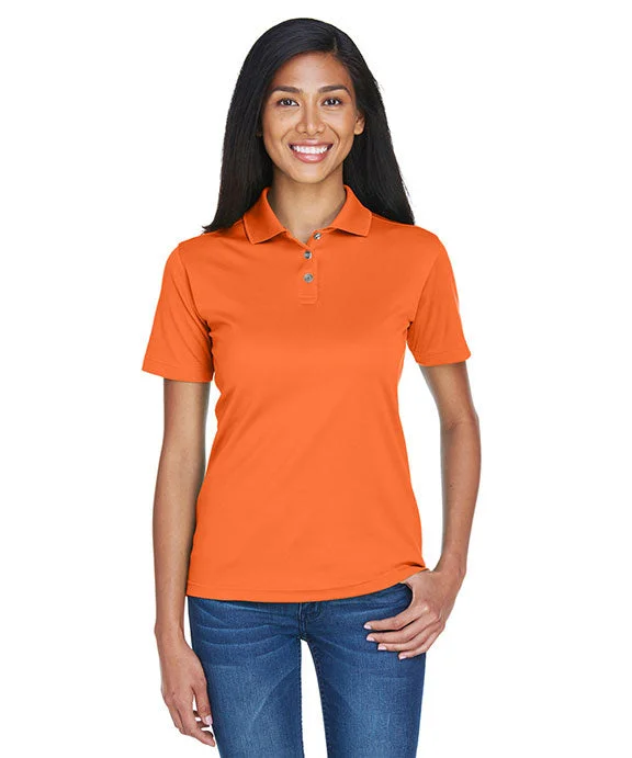 8404 - UltraClub Ladies Cool & Dry Sport Polo Shirt | Orange