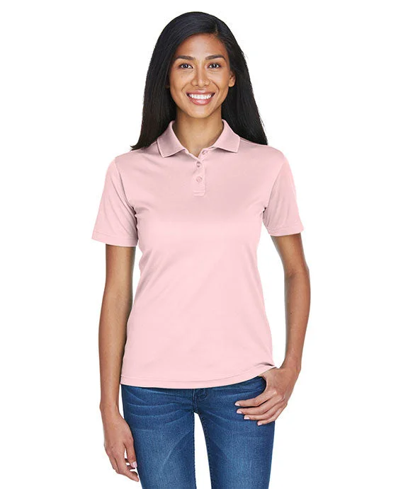 8404 - UltraClub Ladies Cool & Dry Sport Polo Shirt | Pink