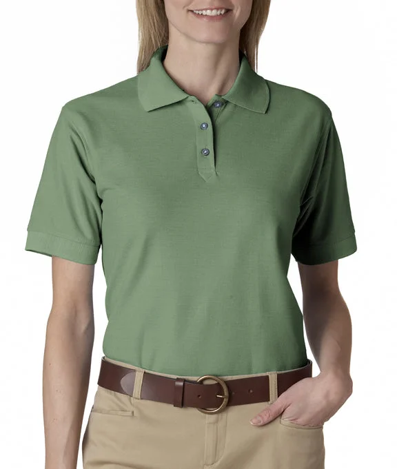 8541 - UltraClub Ladies Whisper Piqué Polo Shirt | Leaf