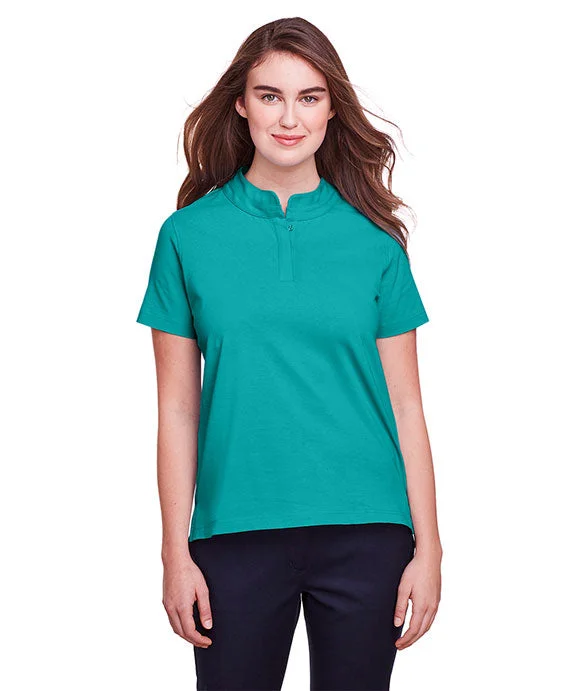 UC105W - UltraClub Ladies Lakeshore Stretch Cotton Performance Polo Shirt | Jade