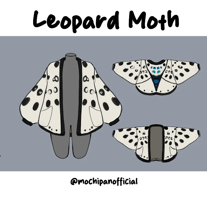 (Pre-Sample Pre-Order) Leopard Moth Cardigan