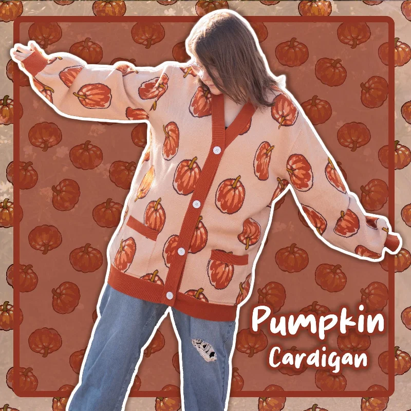 (Pre-Order) Pumpkin Cardigan (In Production)