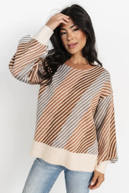 Baldwin Striped Sweater | Multi