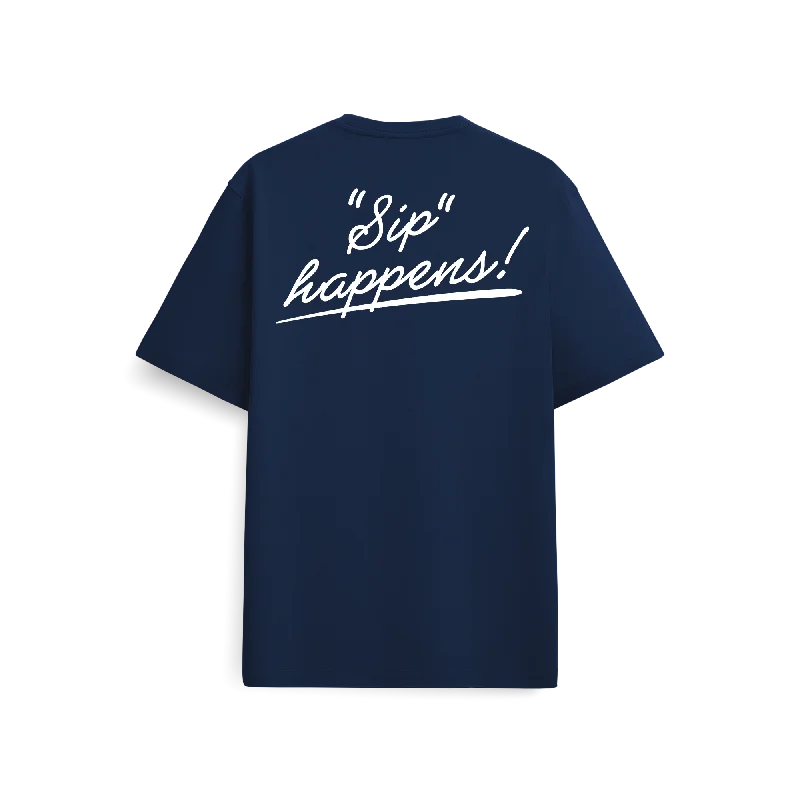 Sip Happens T-Shirt - Navy