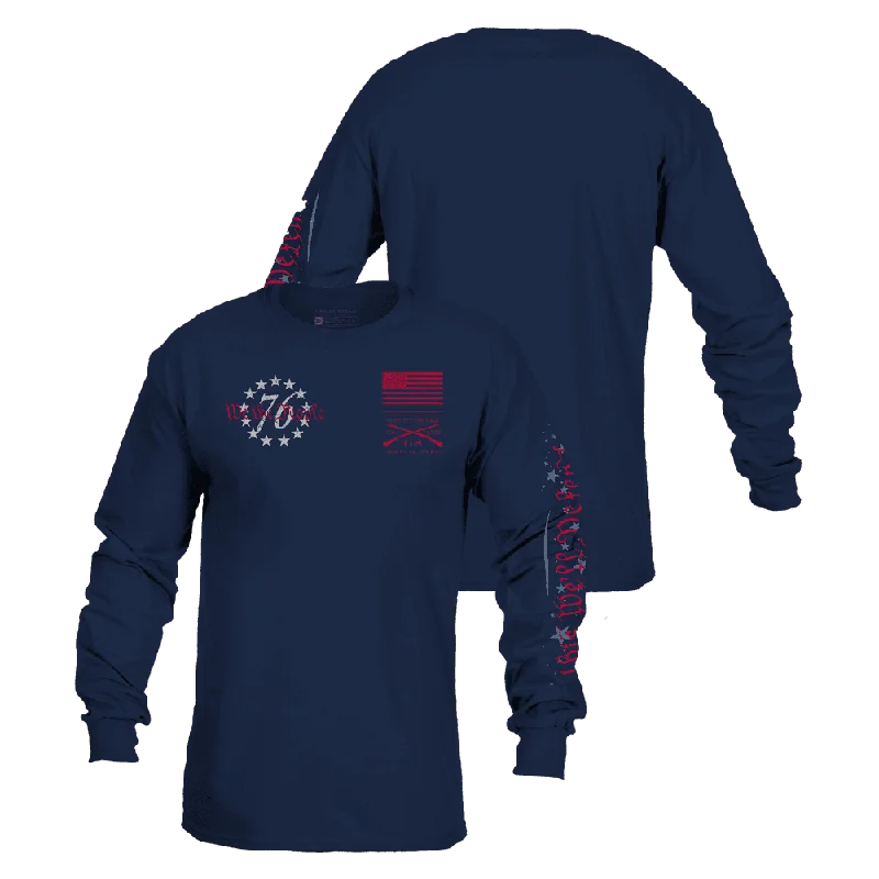 We The People Long Sleeve - Navy