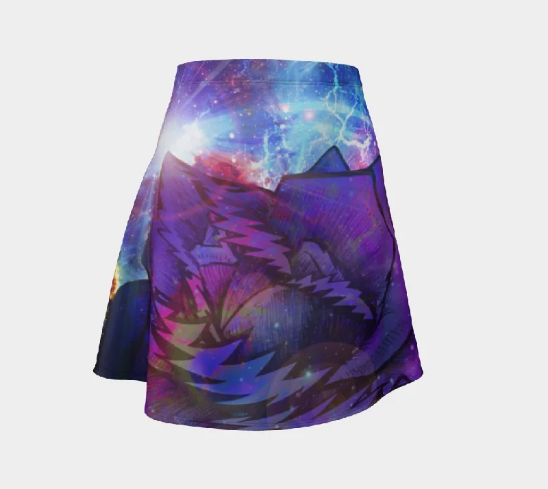 ICE PETALS FLARE SKIRT