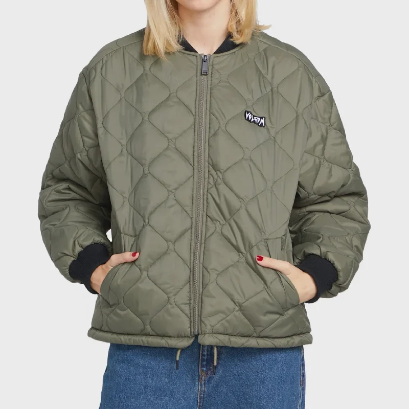 Volcom Womens Milie Jacket - Wintermoss