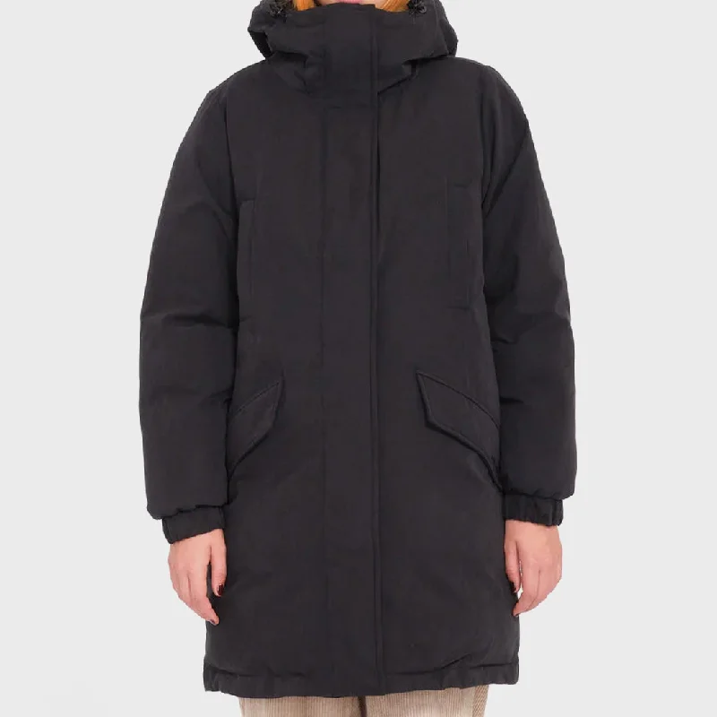 Volcom Womens Sleepi Puff Up Parka - Black