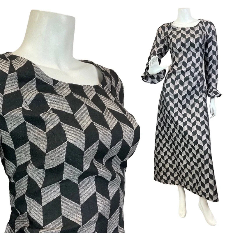 Off - the - Shoulder Women Dress for a Romantic and Feminine Look Off - the - Shoulder Women Dress for a Romantic and Feminine Look VINTAGE 60s 70s BLACK SILVER LUREX CHEVRON MOD DISCO STUDIO 54 MAXI DRESS 12 Off - the - Shoulder Women Dress for a Romantic and Feminine Look Off - the - Shoulder Women Dress for a Romantic and Feminine Look VINTAGE 60s 70s BLACK SILVER LUREX CHEVRON MOD DISCO STUDIO 54 MAXI DRESS 12