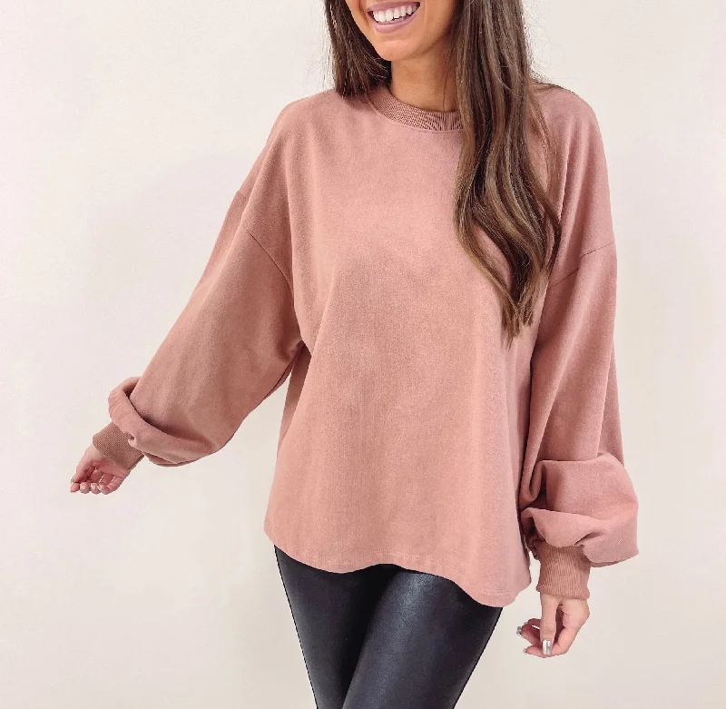 Lena Rust Pullover