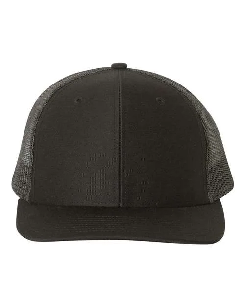 112 - Snapback Trucker, Black