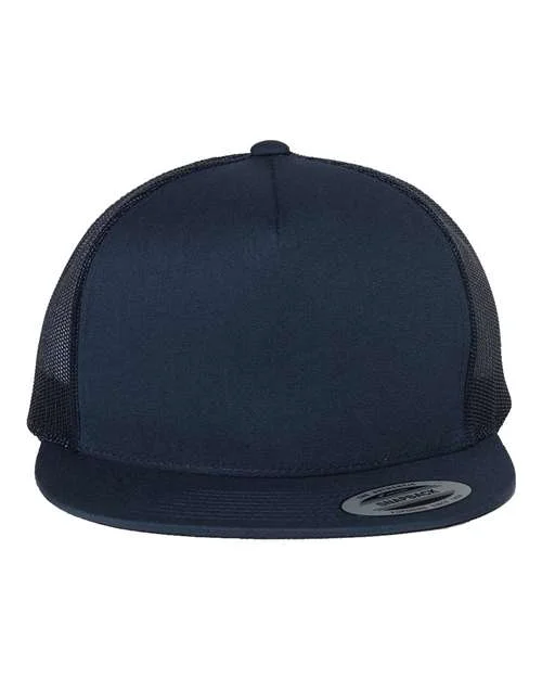 6006 - 5 Panel Trucker, Navy