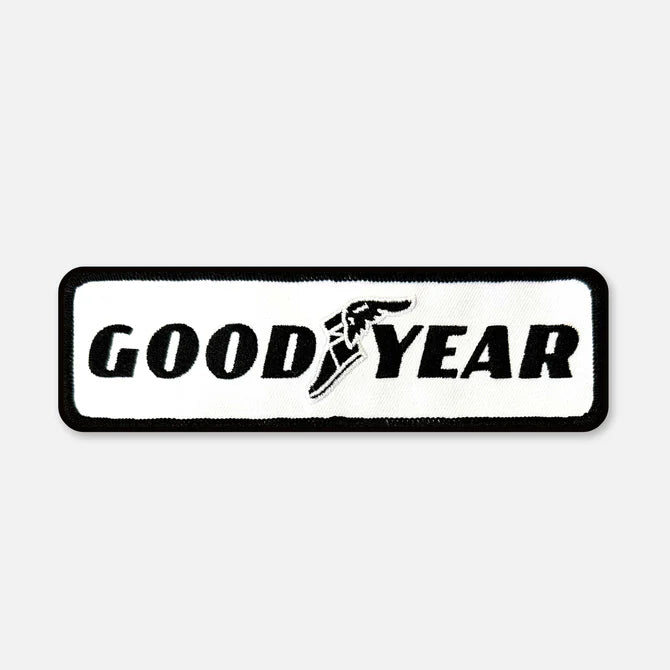 Goodyear Pit Crew Patch, White