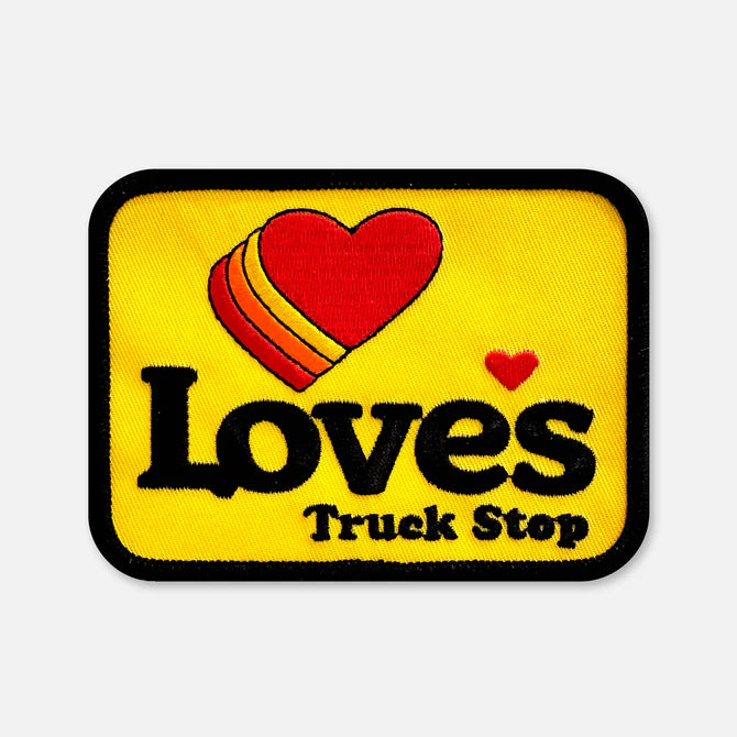 Love's Truck Stop Patch, Yellow