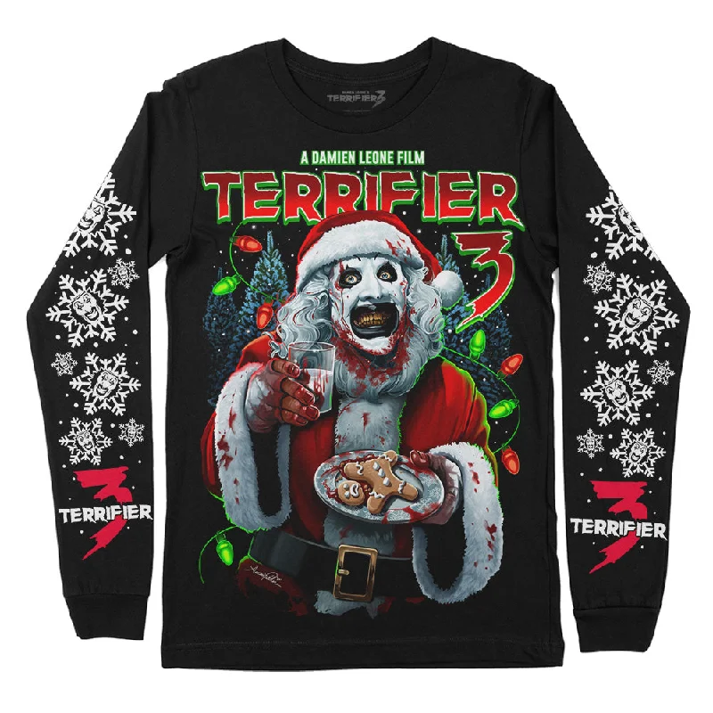 Terrifier 3 Milk And Carnage Long Sleeve T-Shirt