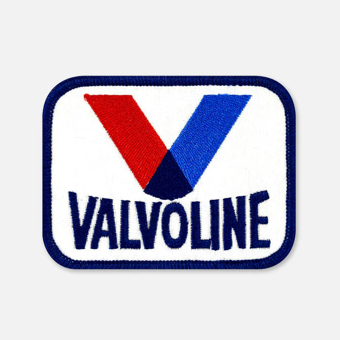 Valvoline Patch, White