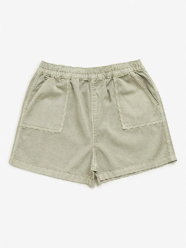 Y&F Kids Sage Mid Rise Shorts